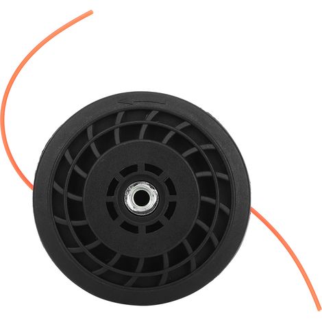 Tête de coupe-bordures universelle en plastique, accessoire de rechange pour tondeuse à gazon.