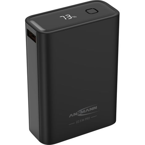 ANSMANN Powerbank 22,5 W PB322PD - Batterie externe avec 20.000 mAh (1/5)