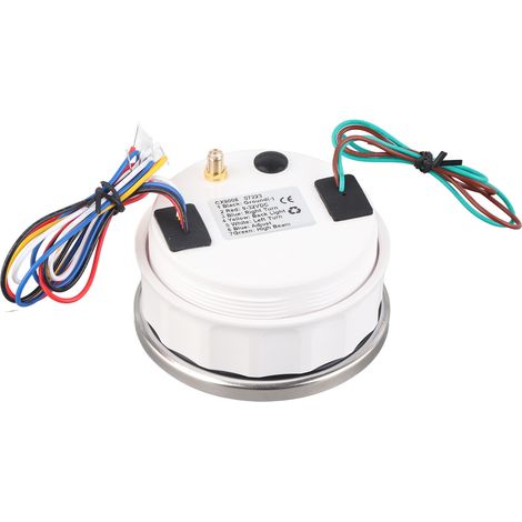 Compteur de vitesse GPS 9-32 V IP67 200 km/h 0-999 999 km, odomètre LCD anti-buée, compteur multifonction pour voitures, motos et bateaux (1/5)