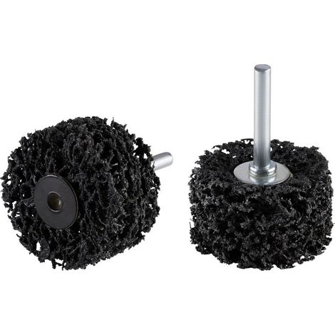 Schleifscheibe mit elastischem Vlies 50x30 mm