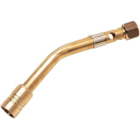 Caudal de la lanza de soldadura 210 g/h : soldadura fuerte del tubo de cobre D.22