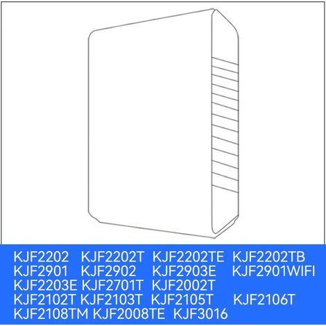 Kompatibel mit Yadu KJF2901/02/03E 2202T 2203E 2013T Luftreinigerfiltern (1/4)