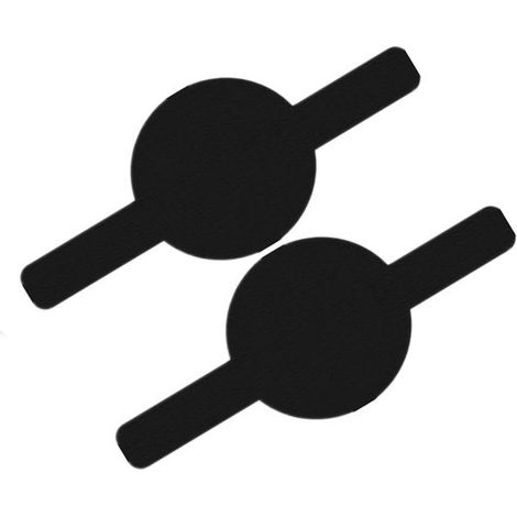 Tapis de cuisson pour pain - 53 x 31 cm - Noir - Fibre de verre - Compatibles avec les friteuses à air chaud, les fours et les micro-ondes - Lot de 2 (1/5)