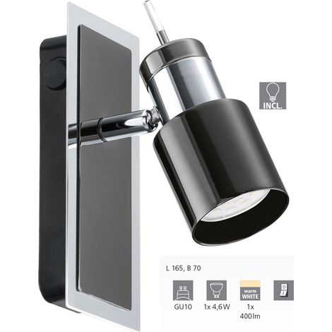 Si applica Eglo 'Davida Cromo nero 5W (1/5)