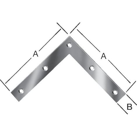 Escuadra de Ángulo Galv 160x160x30 (1/2)