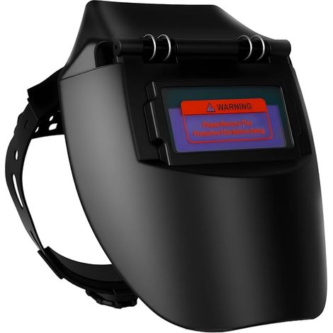 Casco de soldadura solar con oscurecimiento automático, máscara de soldador DIN 4/9-13, protección UV/IR, modo de soldadura por arco TIG/MIG y lijado, ligero con almohadilla de esponja, sensibilidad a (1/5)