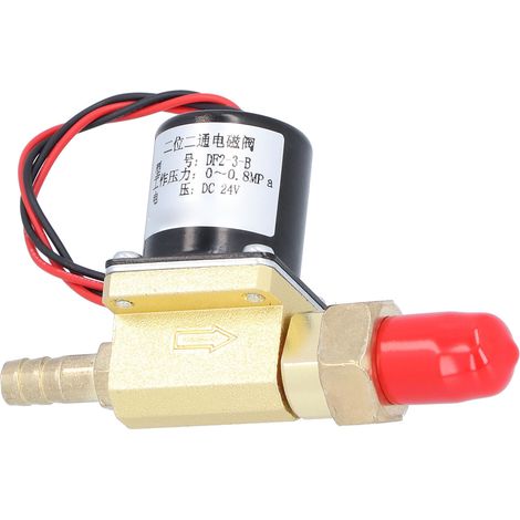 Électrovanne DF2-3-B à 2 positions et 2 voies pour soudage à l'arc sous argon, 24 V CC (1/5)