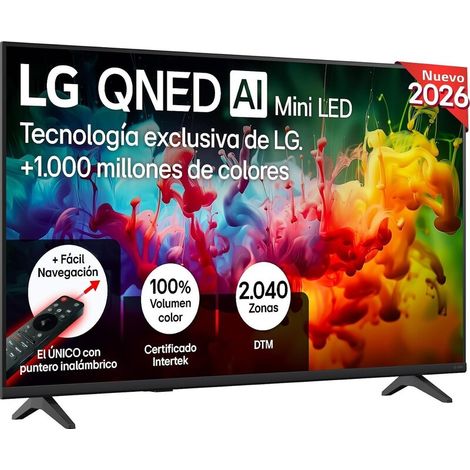LG QNED MiniLED AI 2026 43QNED70B6C 43" QNED 4K UHD Smart TV 60Hz HDR10 webOS (1/5)