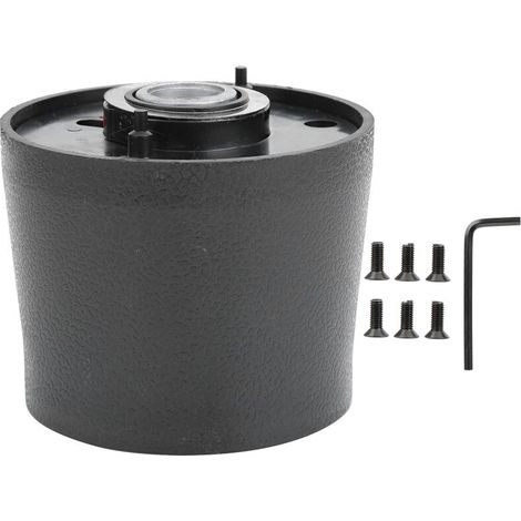 Jeffergarden Kit adaptateur de moyeu court de volant avec clé et vis, pièces de rechange pour voiture, adapté pour LADA (1/5)