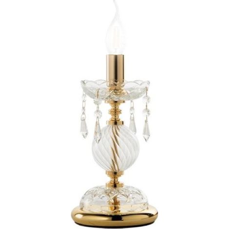 Lampada da tavolo 14x28 cm MARIATERESA in vetro liscio (1/3)