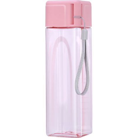Gobelet À Eau Réutilisable - En Plastique Alimentaire - Empilable - Adapté Au Lave-vaisselle (Étage Supérieur) Et Au Micro-ondes - Carré Simple - 1 Pièce (1/5)
