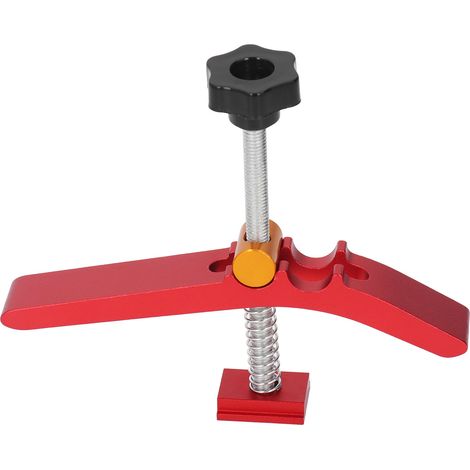 Étau de serrage ajustable pour établi, rail en T en aluminium, pince de maintien pour menuiserie, butée coulissante (1/5)