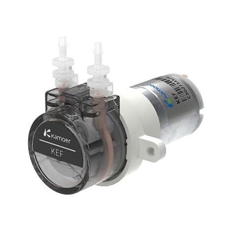 Micro pompe péristaltique 12V DC pompe de dosage de liquide à faible débit DIY pour laboratoire analytique 3mm ID×5mm OD 85ml/min