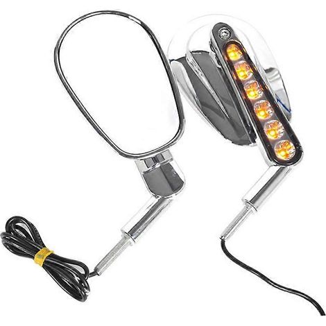 Motorradspiegel mit LED-Blinkern für Harley V-ROD VRSCF B (2009-2017) (1/5)