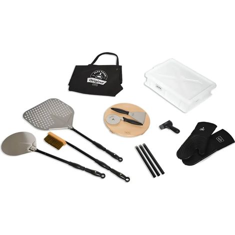 Kit Pizzaiolo Casa Completo per Forno Pizza Pale Utensili Professionali