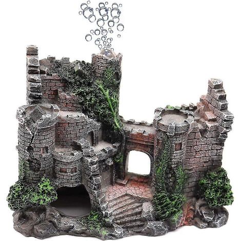 Ornements de style européen pour aquarium, rocaille artificielle, fournitures d'aménagement paysager, décorations en résine pour aquarium - Accessoires. (1/5)