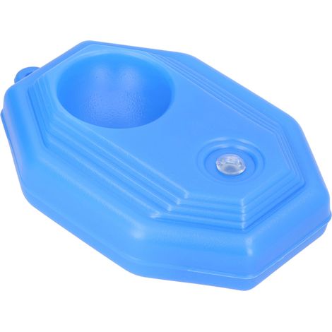 Tragbares Tennisball-Trainingshilfe-Set für einzelne Tennisspieler, blau (1/5)