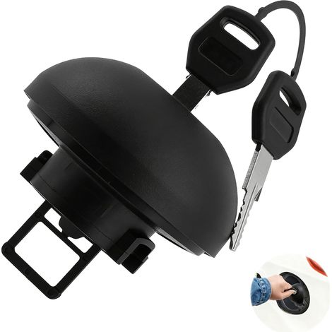 Tapón del depósito de combustible con llaves, compatible con Renault Master II, Clio, Kangoo, Trafic (1998-2010), tapón de combustible de calidad OEM 7701471585, instalación fácil y segura (1/5)