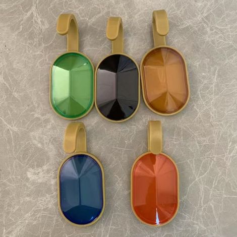 Luxuriöse, selbstklebende Haken im Edelstein-Design – 15er-Pack (5 Farben × 3 Stück)-lsw (1/4)