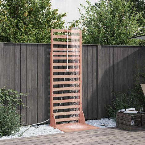 vidaXL Doccia da esterno 225 cm Naturale