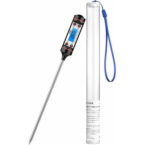 TP-101BBQ Food Thermometer / Household Kitchen Thermometer / 304 Stainless Steel Probe Thermometer (1/5)