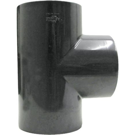 PVC-U-T-Stück A 75 mm DN 65 Innendurchmesser 75 mm B 38,5 mm 16 für Tropfleitung (1/2)