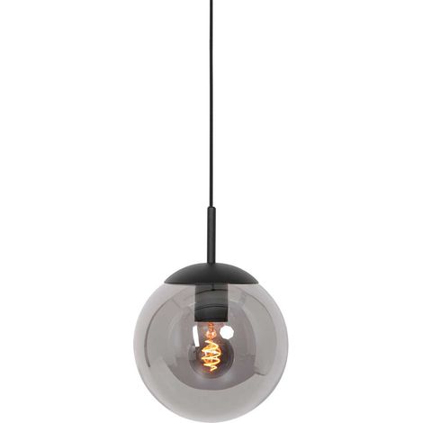 Steinhauer - lámpara colgante - Bollique - negro - vidrio metal - (1/4)