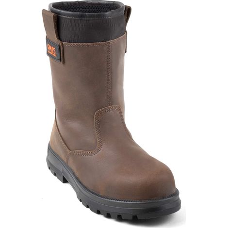 Bottes de sécurité homme GASTON MILLE SUTRA S3 SRC Marron 46
