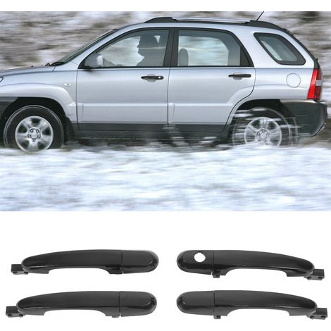 Ensemble de 4 poignées de porte extérieures pour Kia Sportage 2005-2010 826511F010 (1/5)