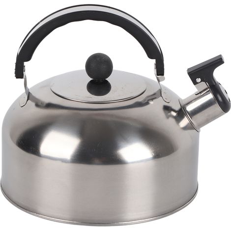 Bouteille isotherme de camping légère en acier inoxydable durable de 3 L avec sifflet, idéale pour le camping, la randonnée, les barbecues et les festivals. (1/5)