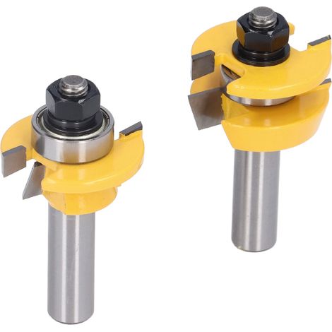 Set mit 2 Shaker-Türprofilfräsern, Hartmetall, 1/2-Zoll-Schaft, Holzbearbeitung (1/5)