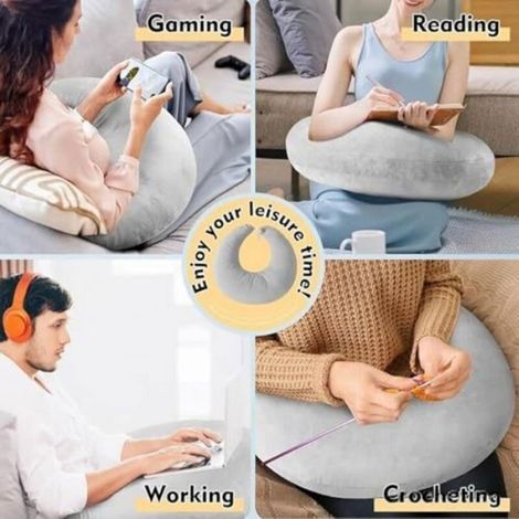 Oreiller Ergonomique - Pour Bras - Soutien Crochet - Léger Portable - 1 Pièce (1/4)
