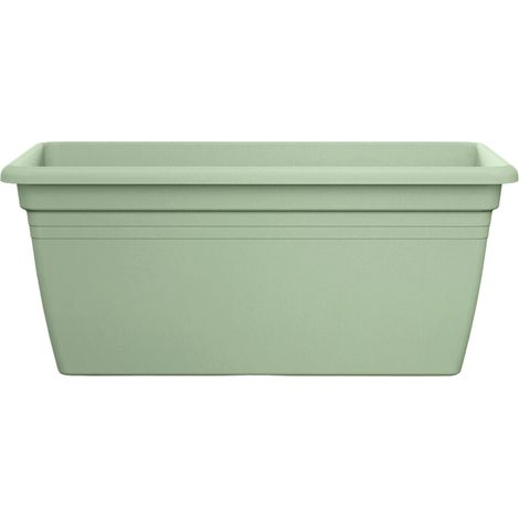 Florus Mediterran Terrace Trough 60 - Vert - L 59 x B 29.5 x H 26 cm - extérieur - 100% recyclé