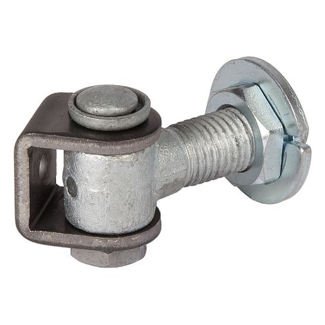 Charnières pour petite porte industrielle, boulon M20 Ø 18mm LOCINOX (1/3)
