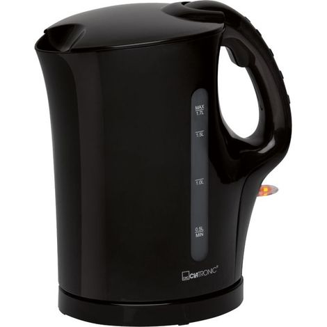 Bomann WK 3819 tetera eléctrica 1,7 L 2200 W Negro