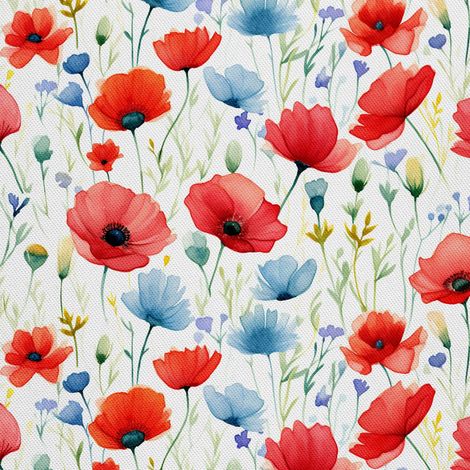 Tela decorativa para exteriores Oxford - Estampado floral - DX2054 (1/5)