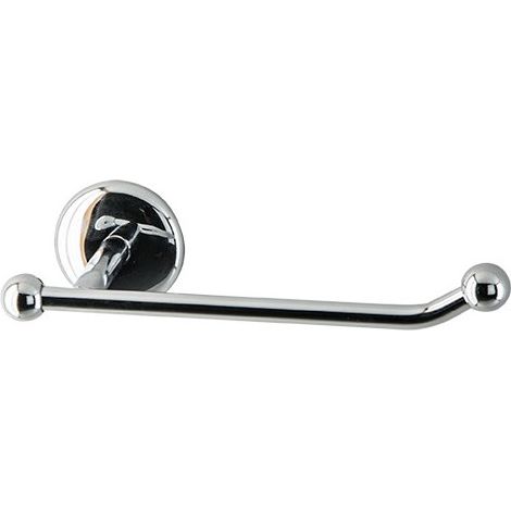 Porta carta igienica - porta rotolo da bagno linea elite in ottone cromato - accessori bagno