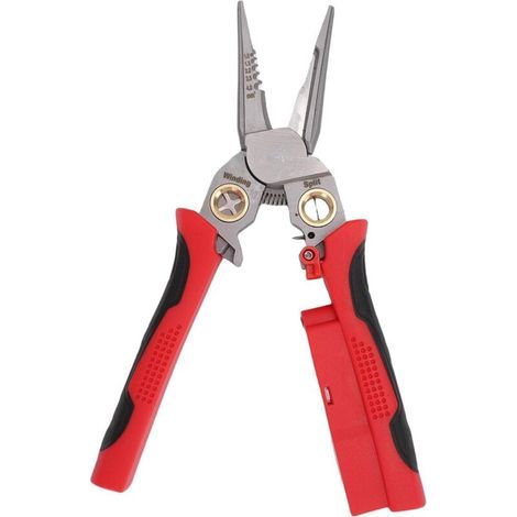 8-in-1-Abisolierzange mit Spannungsprüfer