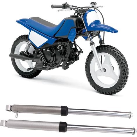 Ensemble de suspension de fourche avant adapté pour Yamaha PW 50 (paire) (surpoids) (1/5)