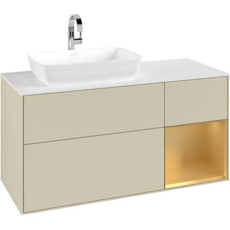 Villeroy & Boch F811HFHJ Meuble sous-lavabo Finion F81 (1/3)