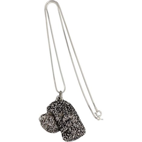 Lagotto Romagnolo – eine Hundehalskette, einzigartiger Schmuck für Hundeliebhaber, ein einzigartiger Schlangenanhänger von Art-Dog (1/5)