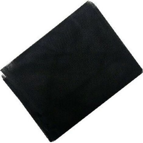 Moustiquaire / Moustiquaire pour fenêtre - 130x150cm - Cutable，（noir）