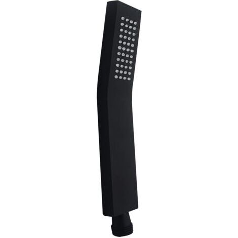 ZOLGINAH Pommeau de douche à main en laiton Pommeau de douche carré haute pression d'eau Pommeau de douche à fonction unique de luxe Pommeau de douche en silicone (1/5)