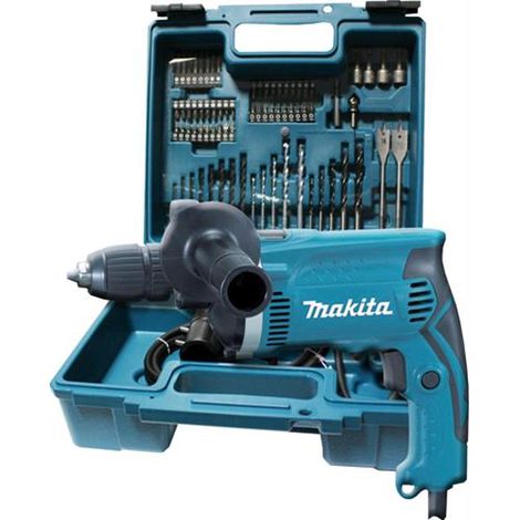 TRAPANO a PERCUSSIONE MAKITA mod. HP 1631KX3 da 710W + Valigetta + accessori