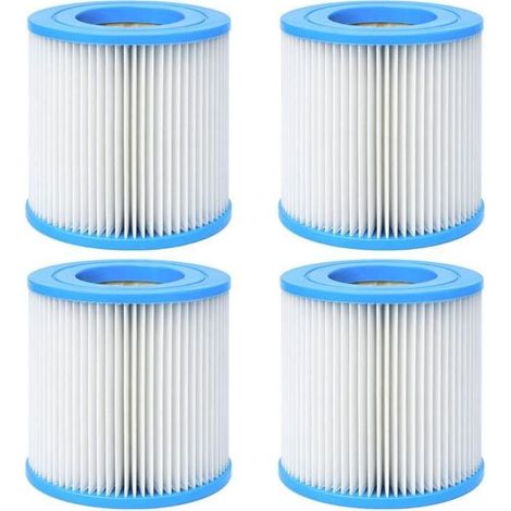 Filtre de piscine type I/type 1 [Lot 4] Kompatibel med Bestway 58093 Flowclear 58381 - 9 x 7,8 cm Phonillico®-AquaForge (1/4)