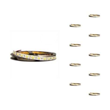 Ruban LED 12V 5M 5050 IP20 60LED/m - Pack de 10 - Blanc Chaud 2300K - 3500K - SILAMP (1/5)