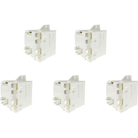5X Relais Compatible avec Leer 35A pour Systèmes de Réfrigération et de Climatisation - Compatible avec les Congélateurs et les Refroidisseurs. (1/2)