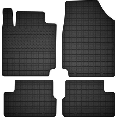 Satz Gummimatten für: Nissan Micra K12 Schrägheck (von 2002 bis 2010)