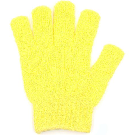 Gant Exfoliant en Polyester - Design 5 Doigts - Gant de Gommage Corporel pour Nettoyage Profond - Lot de 1 - Taille Unique (1/5)