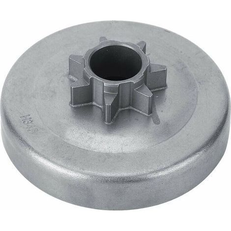 Tamburo frizione 7T per motosega, adatto per decespugliatori Husqvarna 445E/340/345/346/350/351/353/445/450. Ricambio per decespugliatori. (1/5)